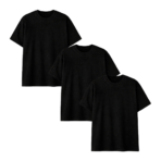 Kit de Camisa Básica Preta